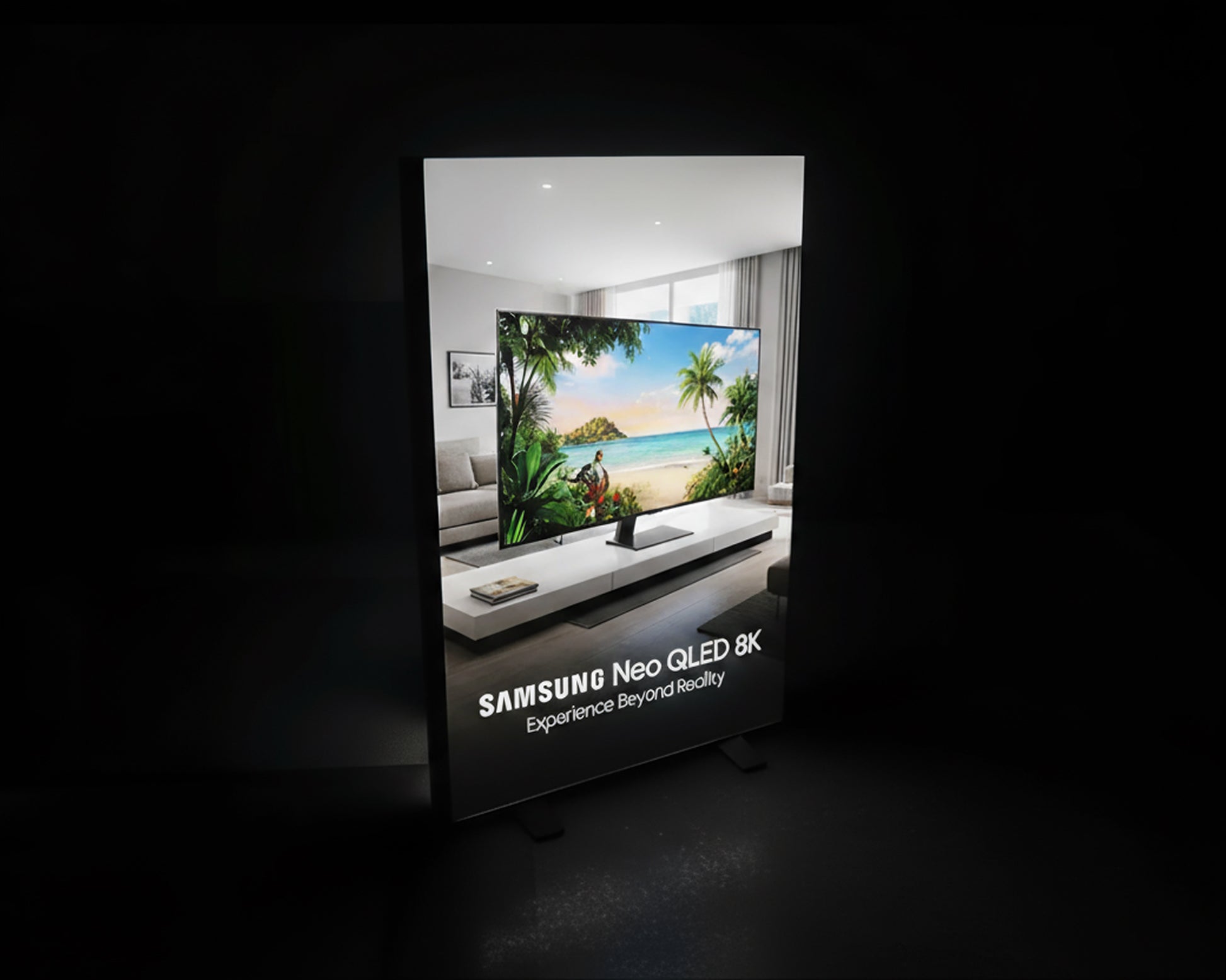 1m x 1.5m Lightbox LED Display Stand – Lightbox Displays